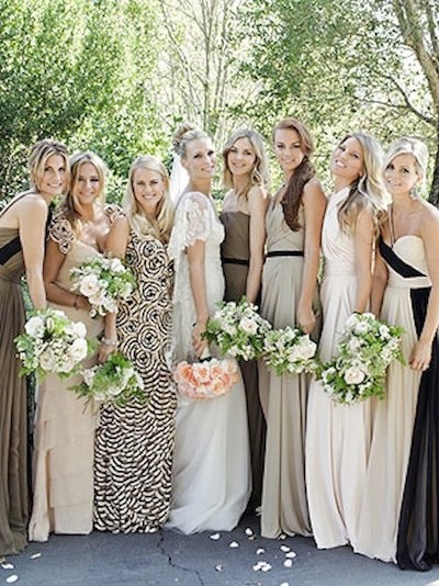 Different Bridesmaid Dresses